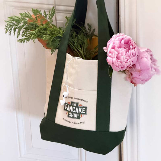Pancake Shop Logo Tote Bag